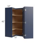 Bayville Blue 24x42 Easy Reach Wall Cabinet