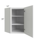 Aspen White Shaker 24x30 Wall Diagonal Corner Cabinet