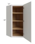 Vienna Cloud 24x42 Diagonal Corner Wall Cabinet