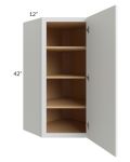 Township White 24x42 Diagonal Corner Wall Cabinet