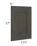 Charcoal Grey Shaker 12x18 Wall Decorative Door