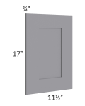 Graphite Grey Shaker 12x18 Wall Decorative Door