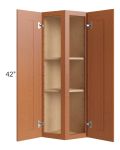 Lexington Cinnamon Glaze 12x42 Wall End Cabinet