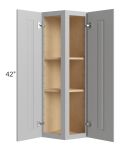Charlotte Grey 12x42 Wall End Cabinet