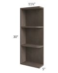 Signature Vanilla 05x30 Wall End Shelf Cabinet