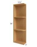 Portland Sand 05x36 Wall End Shelf Cabinet