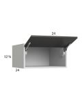 Euro Cafe 24x12-5/8 Flip Up Door Wall Cabinet