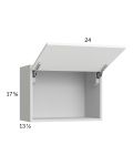 Harbor White 24x17-5/8 Flip Up Door Wall Cabinet