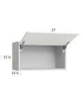 Harbor White 27x15-1/8 Flip Up Door Wall Cabinet