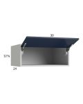 Harbor Navy 30x12-5/8x24 Flip Up Door Wall Cabinet