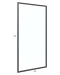 Venetian White Gloss 21x42 Glass Door Only