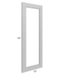 Charlotte Grey 15x42 Glass Door Only  (can be used with a 24x42 corner cabinet)