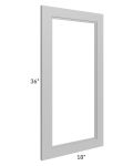 Charlotte Grey 18x36 Glass Door Only