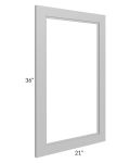 Charlotte Grey 21x36 Glass Door Only