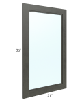 Charlotte Dark Grey 21x36 Glass Door Only