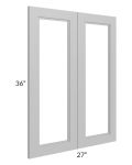 Charlotte Grey 27x36 Glass Doors Only