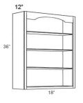 18x36 Wall Open Shelf Cabinet