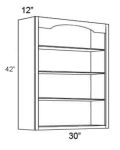 30x42 Wall Open Shelf Cabinet