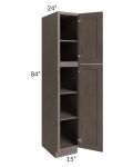 Natural Grey Shaker 15x84 Wall Pantry