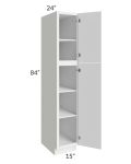 Portland White 15x84 Wall Pantry