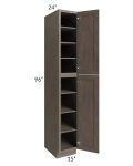Natural Grey Shaker 15x96 Wall Pantry