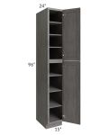 Providence Slate Grey 15x96 Wall Pantry