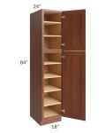 Phoenix Caramel Glaze 18x84 Wall Pantry