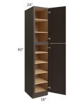 Southport Espresso Shaker 18x90 Wall Pantry