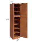 Lexington Cinnamon Glaze 18x84 Wall Pantry