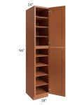 Lexington Cinnamon Glaze 18x96 Wall Pantry