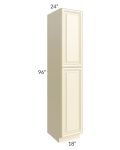 Phoenix Cream Glaze 18x96 Wall Pantry 