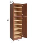 Phoenix Caramel Glaze 24x84 Wall Pantry