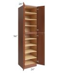Phoenix Caramel Glaze 24x96 Wall Pantry