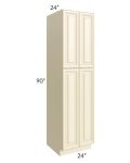 Phoenix Cream Glaze 24x90 Wall Pantry 