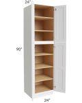 Vail White Shaker 24x90 Wall Pantry