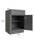 Stone Grey 24" Base Cabinet 
