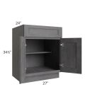 Stone Grey 27" Base Cabinet 