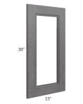 Stone Grey 15x30 Glass Door