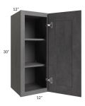 Stone Grey 12x30 Wall Cabinet