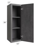 Stone Grey 12x36 Wall Cabinet