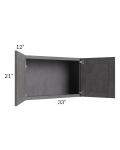 Stone Grey 33x21 Wall Cabinet