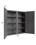 Stone Grey 39x42 Wall Cabinet