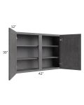 Stone Grey 42x30 Wall Cabinet