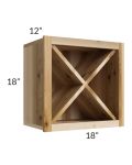 Prairie Shaker 18x18 Wine Cabinet
