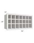 Vienna Cloud 36x18 Wine Rack Cabinet