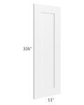 Frosted White Shaker 12x36 Wall Decorative Panel