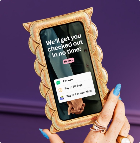 Klarna - We'll get you checked out in no time!