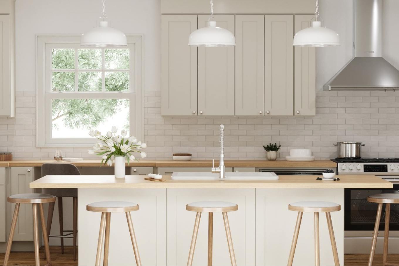 Ashville Cloud Shaker Kitchen